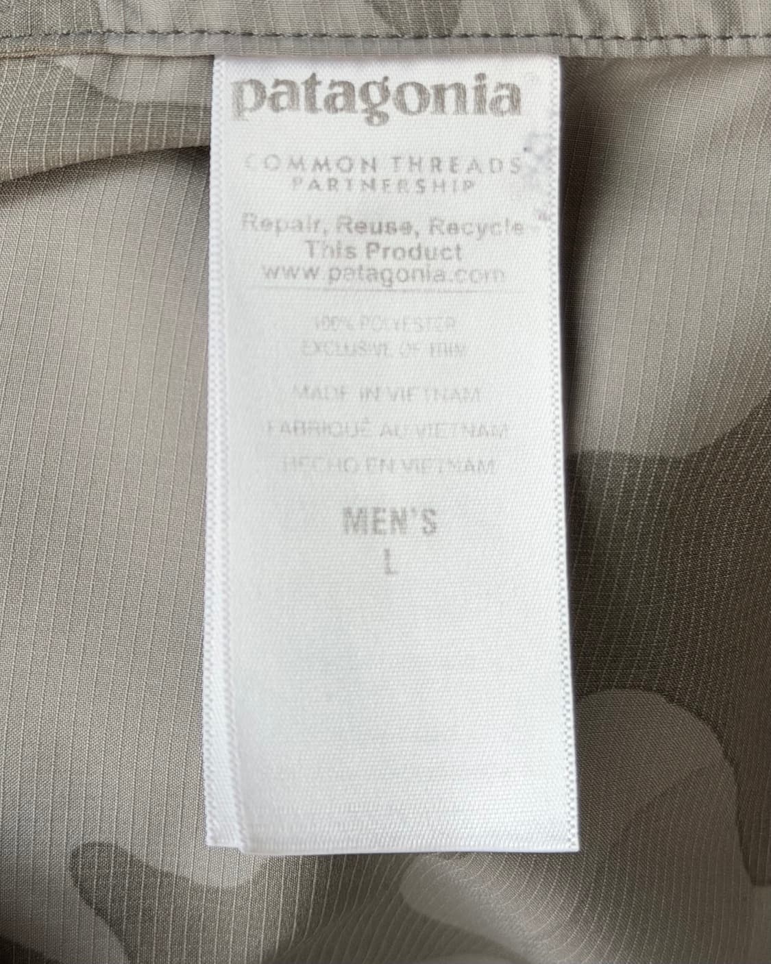  Patagonia camouflage WINDBREAKER 상품이미지9