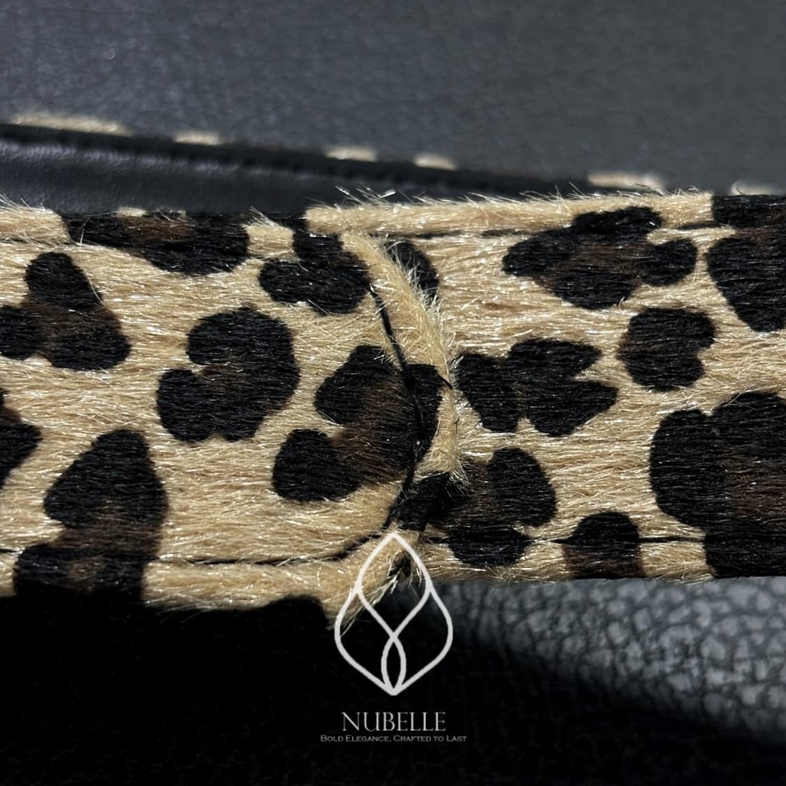 🌗 Chrome leopard belt / 호피 크롬 버클 벨트 상품이미지6