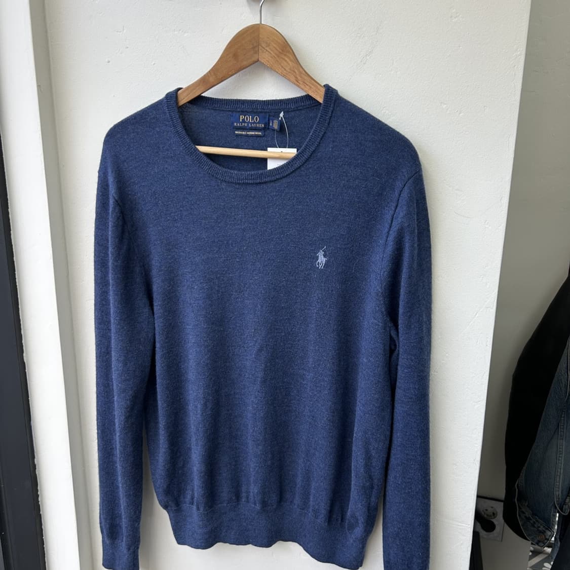 15838 - 폴로 랄프로렌 블루 울 니트 (메리노 울 100%) 상품이미지2