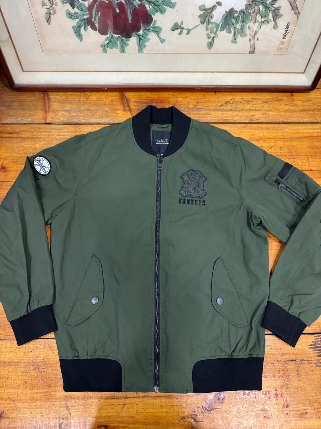 MLB 항공 자켓 사이즈 105 새상품급 상품이미지1