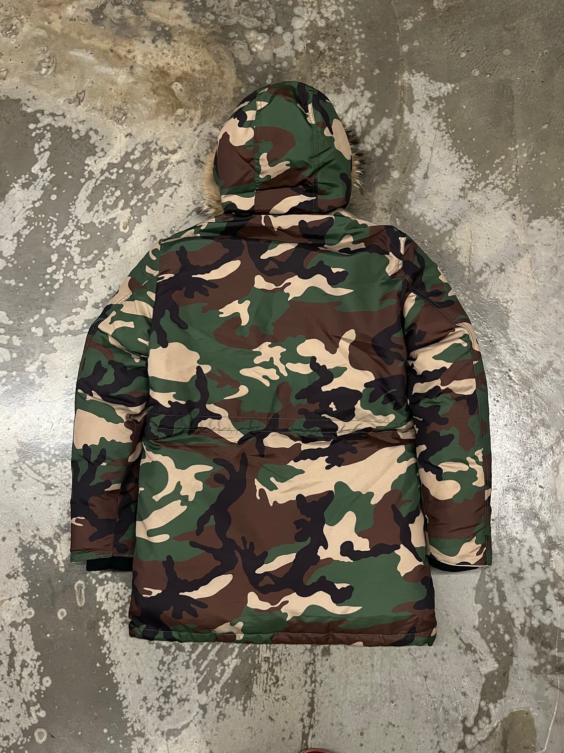 비바스튜디오 카모 덕다운 파카 S  상품이미지2