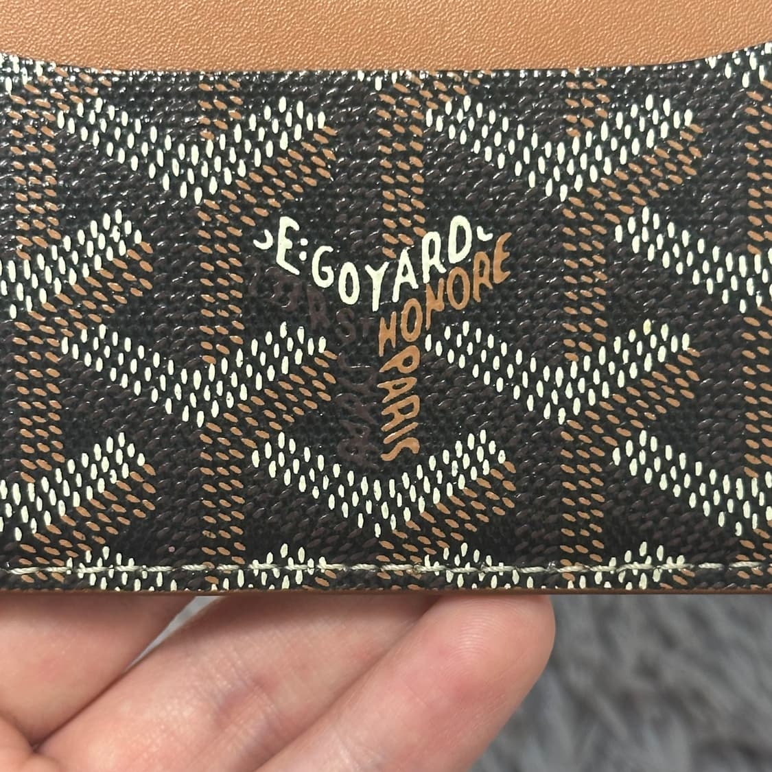 [풀구성] 고야드 생쉴피스 카드지갑 블랙탄 상품이미지3