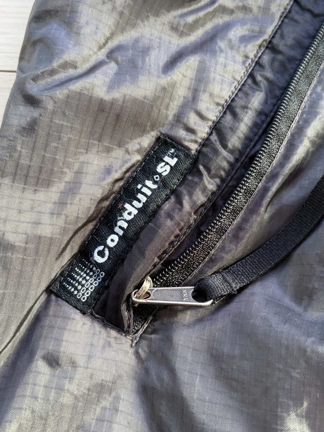 90s 올드 마운틴 하드웨어 콘듀잇 SL 후디 자켓 L 상품이미지7