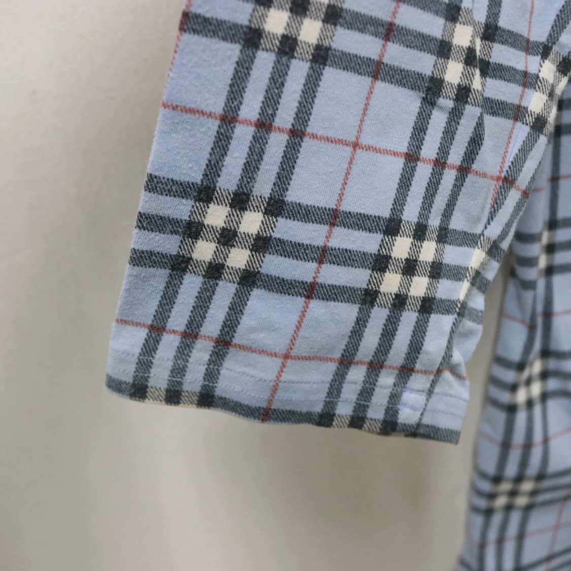 버버리 런던 체크 패턴 긴팔 티셔츠 63246 상품이미지7