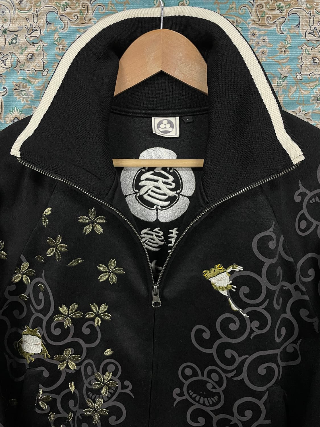 JPN 오리엔탈 개구리 트랙탑 집업1654 상품이미지2