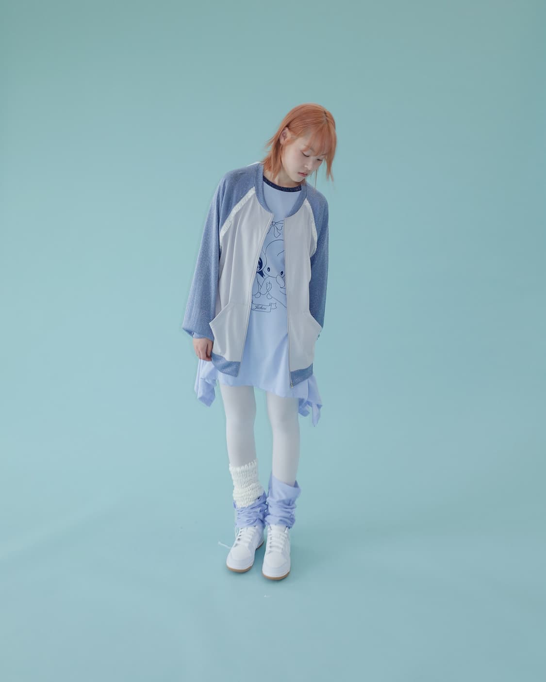 24SS 지초이 블루종 블루그레이 상품이미지1