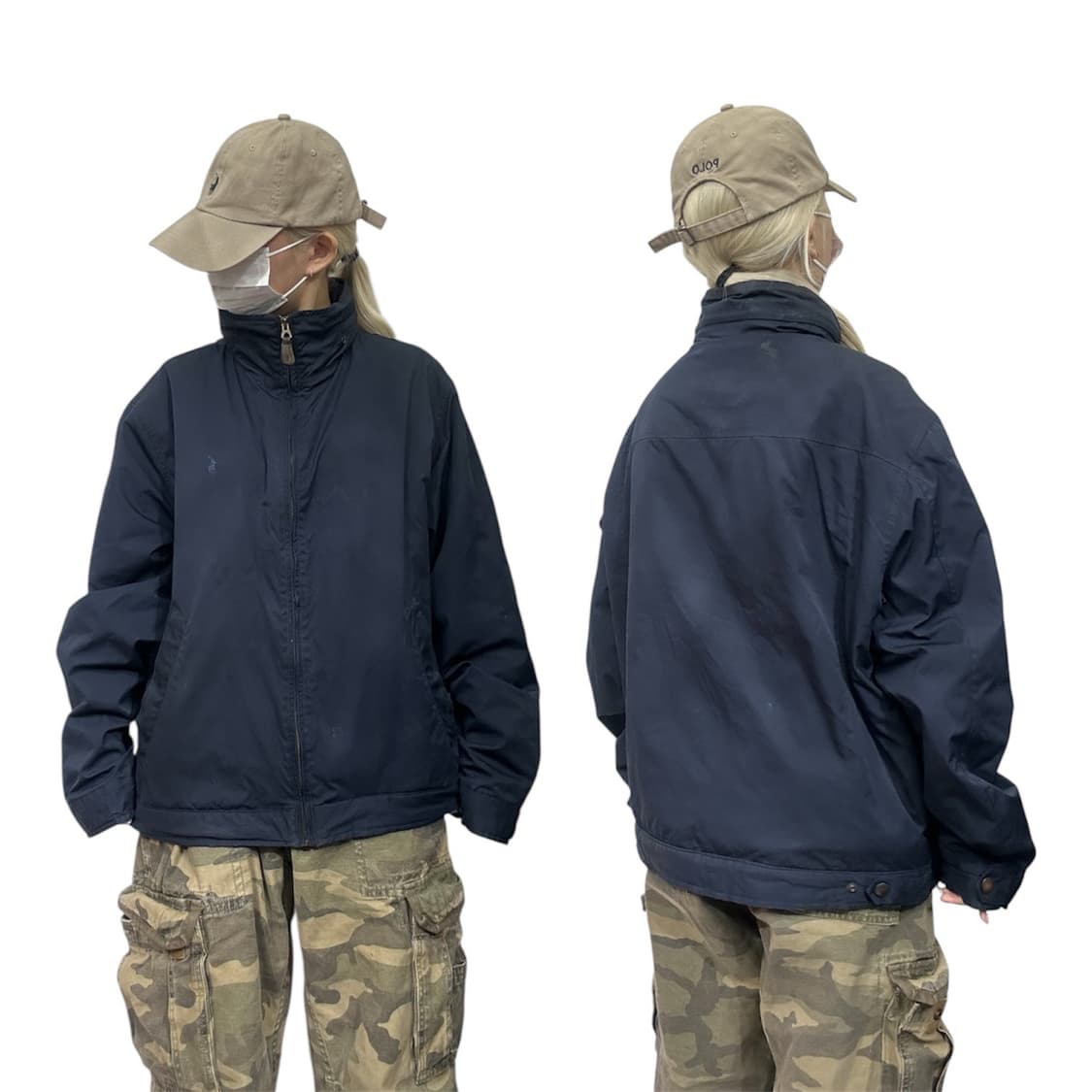 폴로 랄프 로렌 네이비 블루종 잠바 자켓 L 상품이미지1