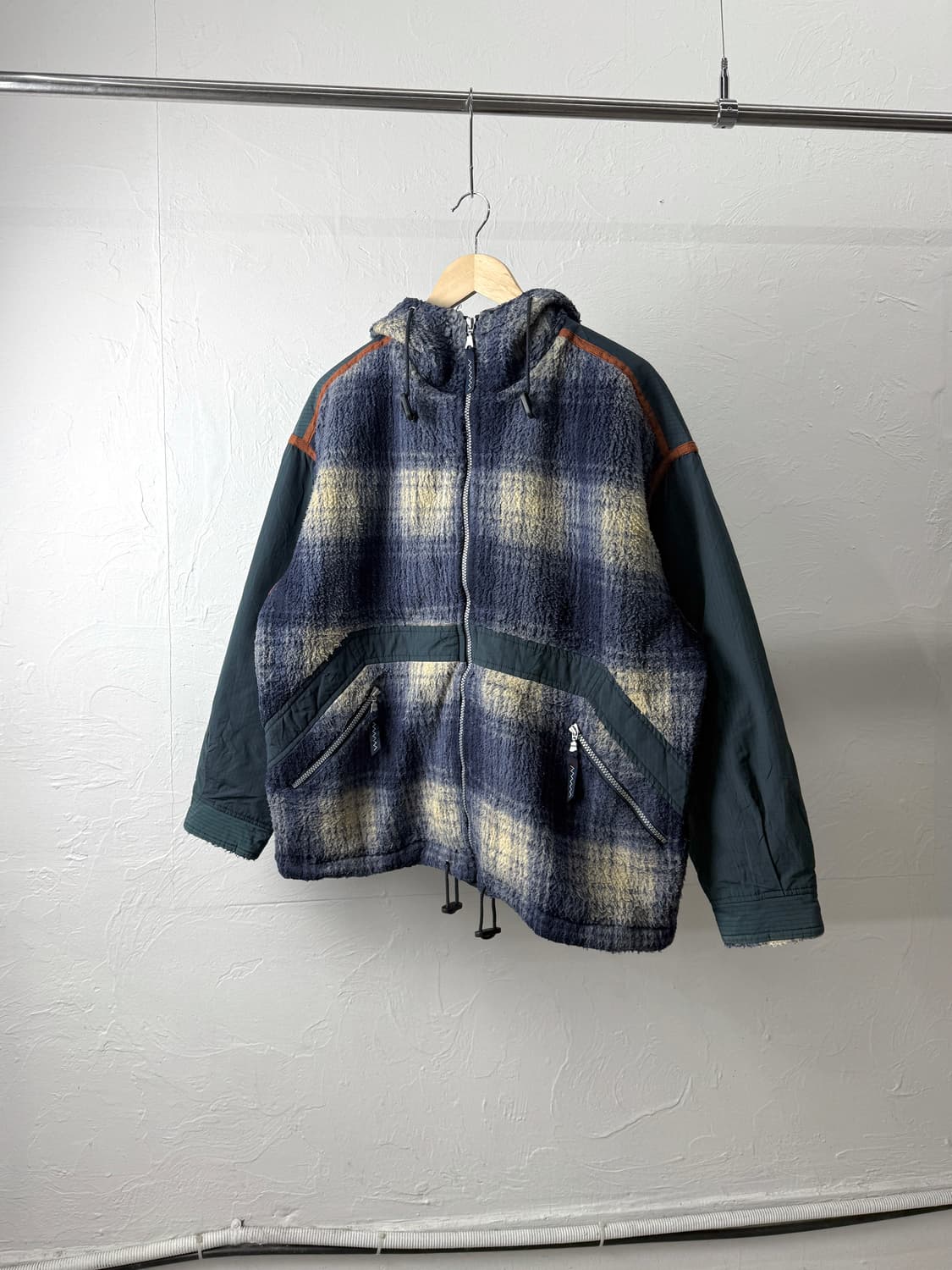 Pisa Alto 믹스 후드 자켓 상품이미지1