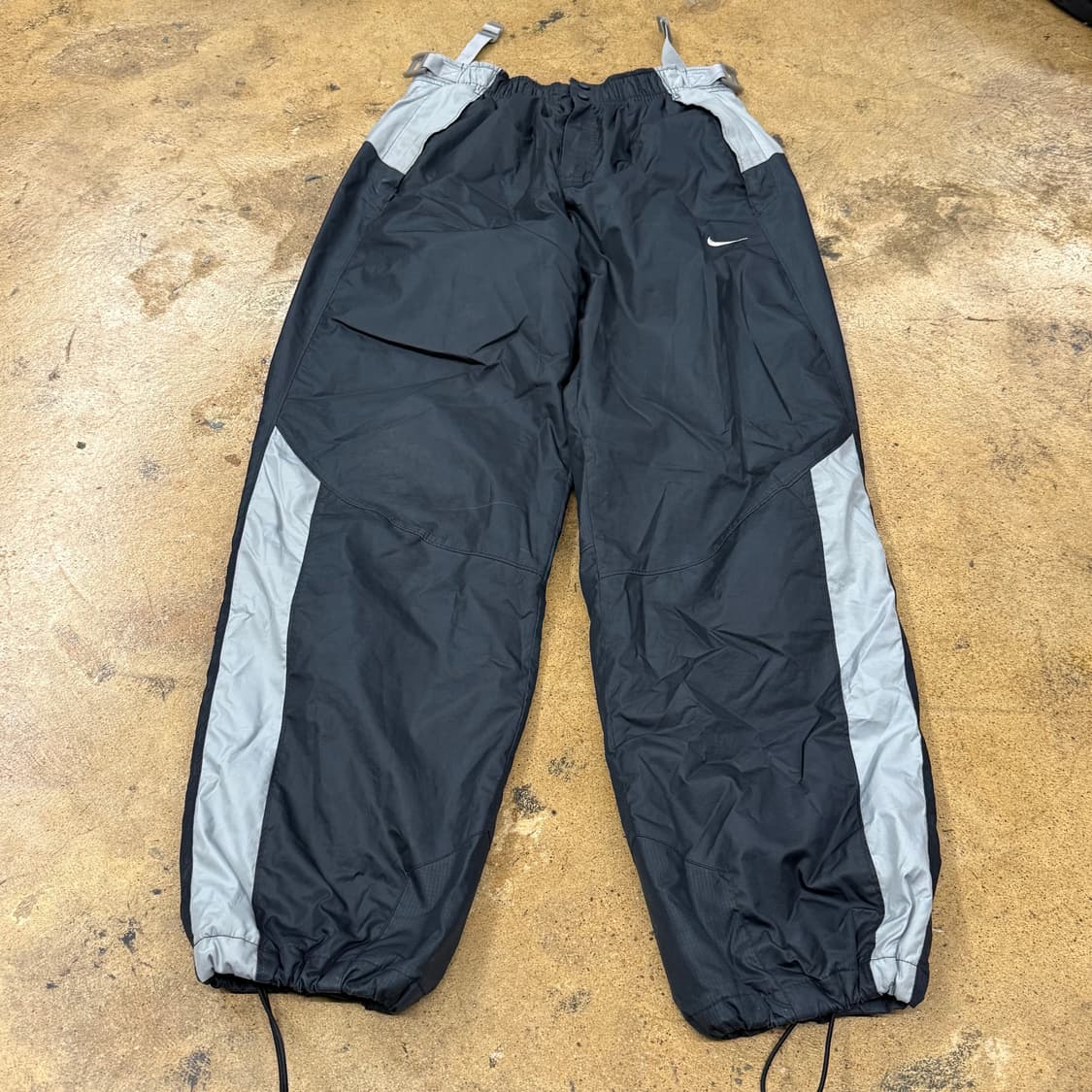 [정품/M] 나이키 블랙 회색 스톰핏 트레이닝 바지 b14 상품이미지2