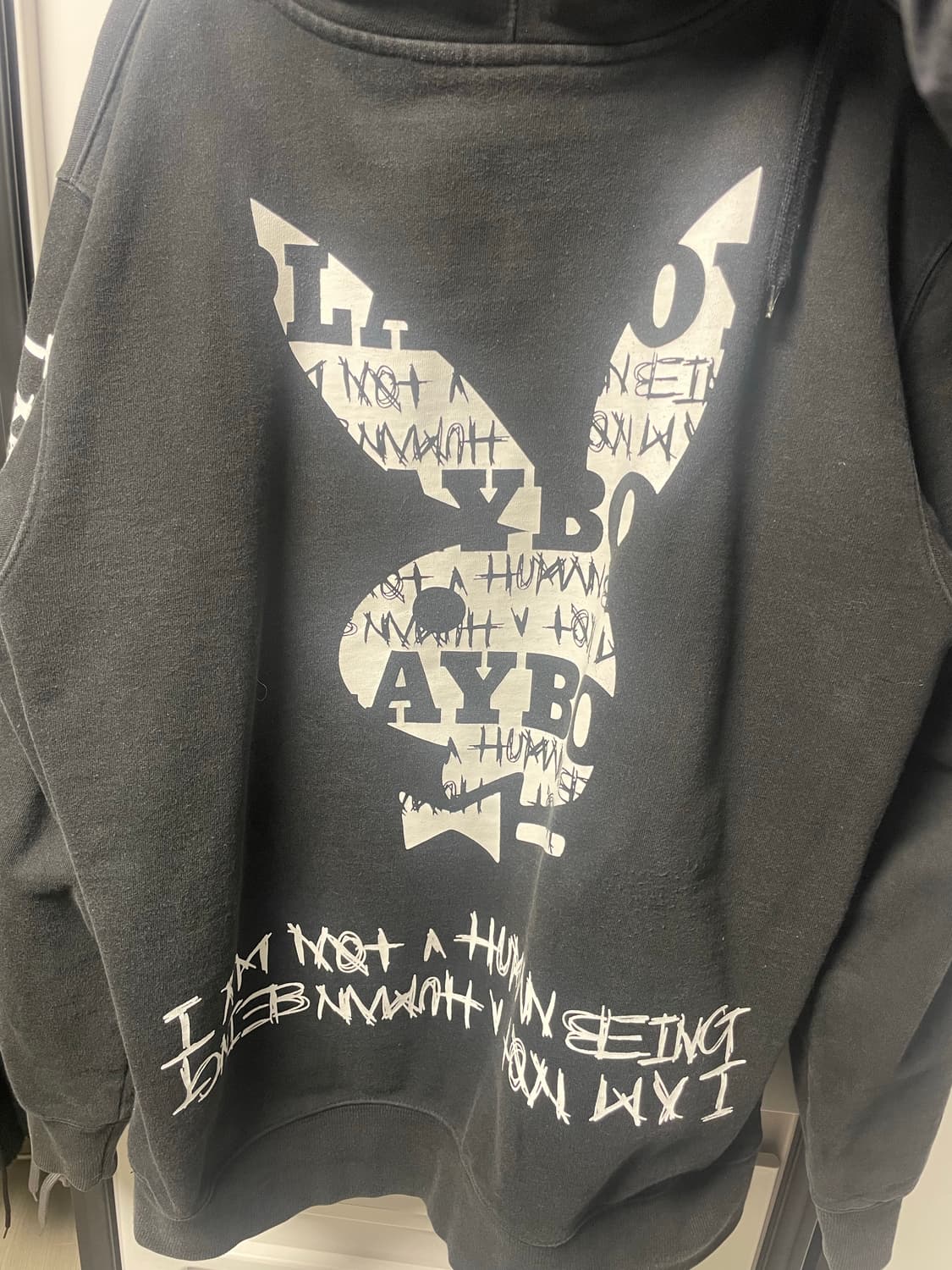 휴먼빙 플레이보이 콜라보후드티 상품이미지2