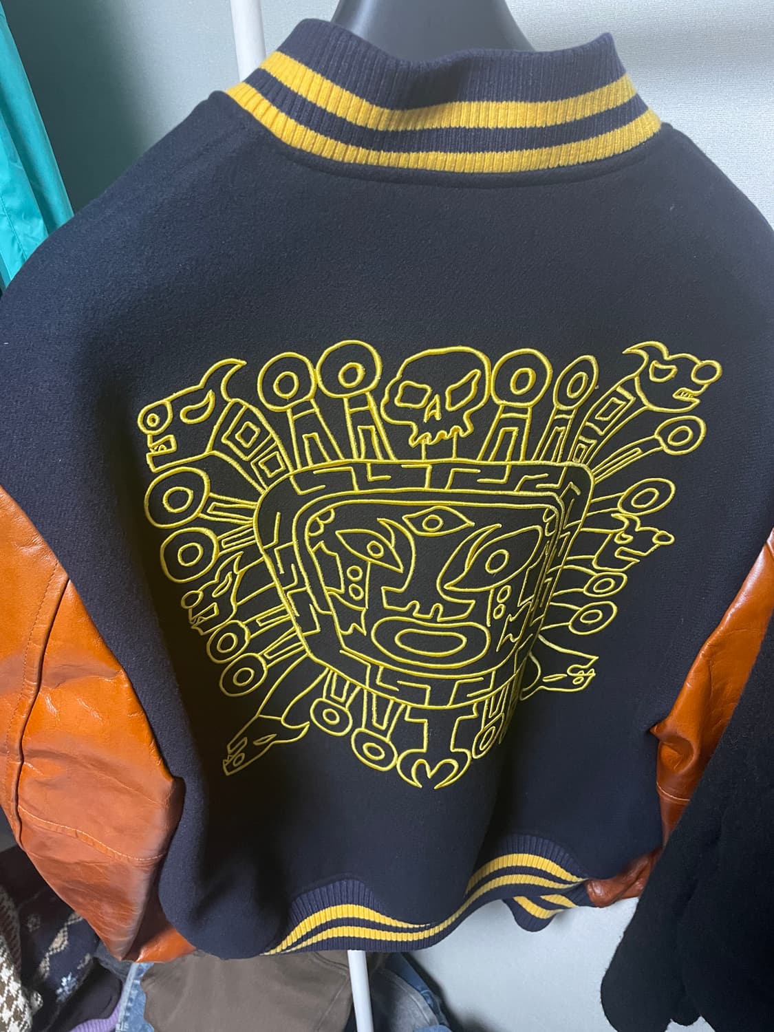 Stu x hank 바시티자켓 판매 상품이미지2