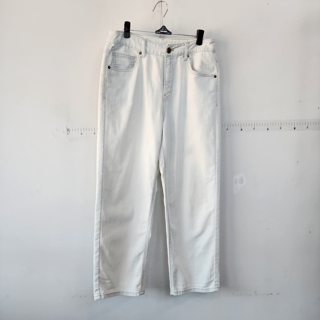 빈폴 화이트 데님 바지 상품이미지1