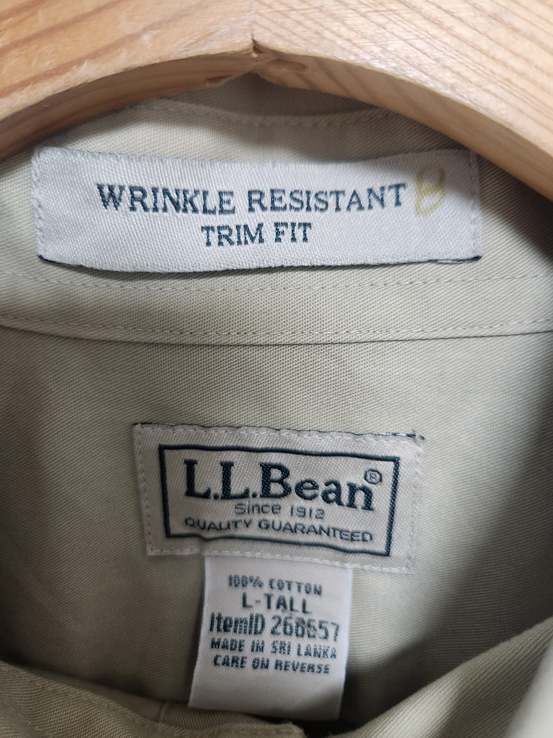 엘엘빈LLBean 코튼  셔츠 L - S93 상품이미지4