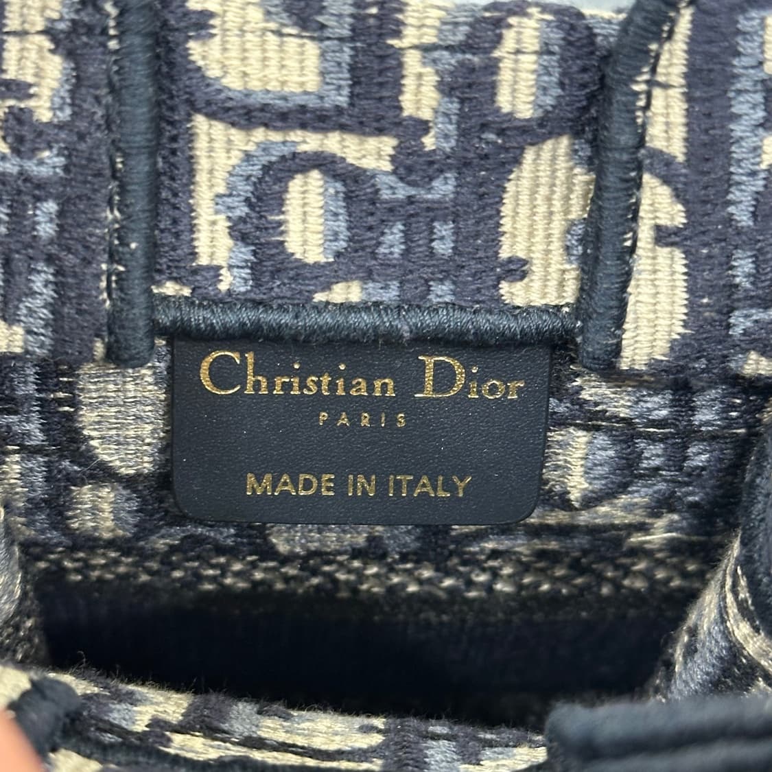 디올 오블리크 미니 북토트 폰홀더백 상품이미지6