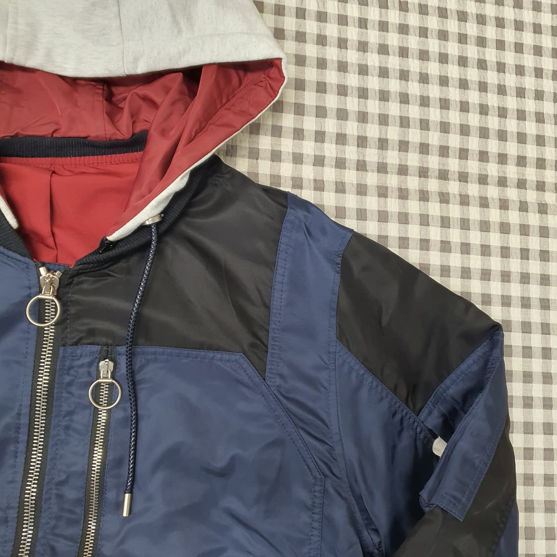 솔리드옴므 MA-1 항공점퍼 남자95~100 상품이미지3