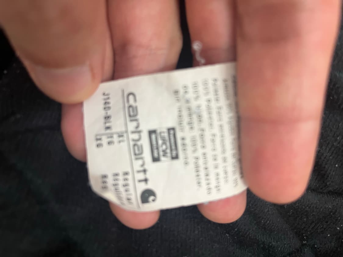 칼하트 J140 액티브 자켓 블랙 XL 디트로이트 상품이미지4