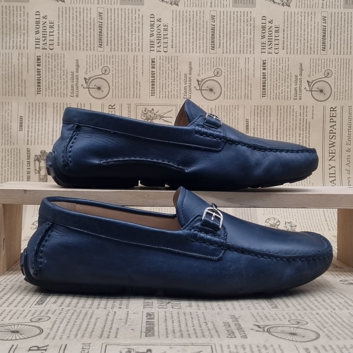 발리 레더 남성로퍼 실사이즈 270 상품이미지1