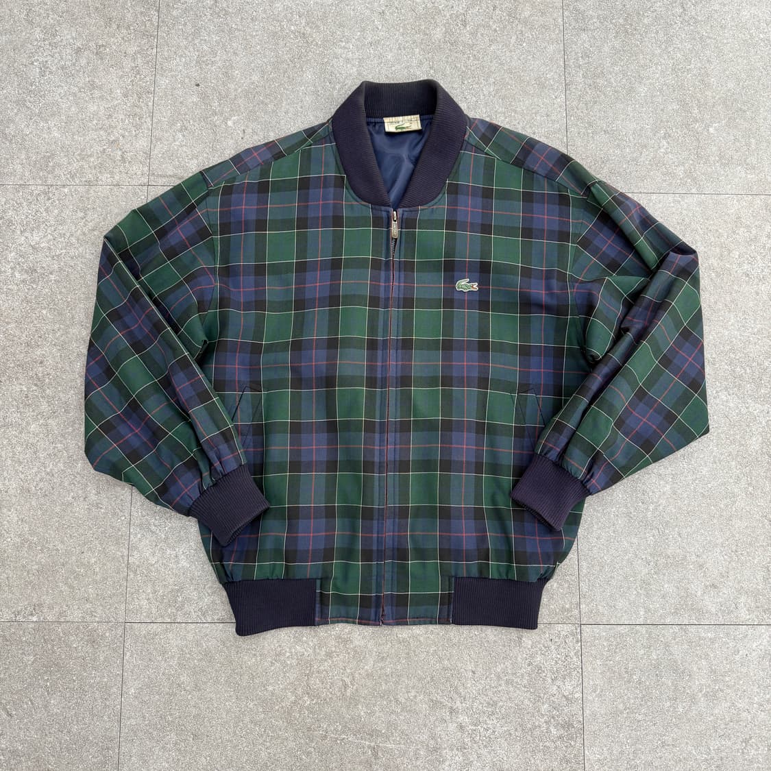 빈티지 라코스테 남성 집업 자켓 상품이미지5
