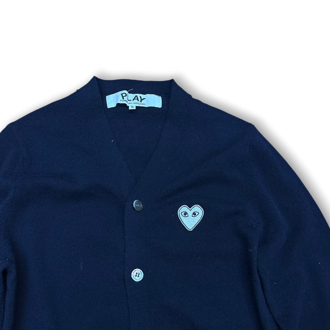 꼼데가르송 화이트와펜 가디건 상품이미지2