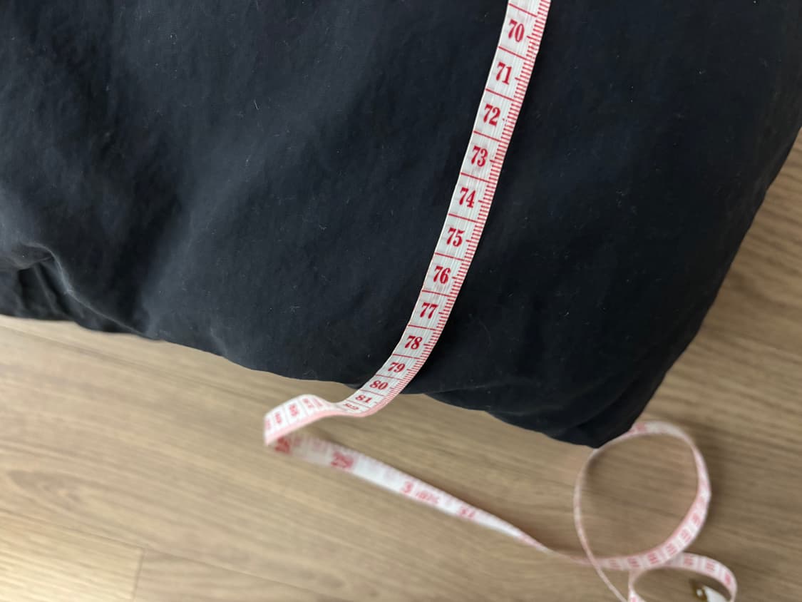 상태최상 지컷 빅사가퍼 야상 롱패딩 55(오버핏 66충분히) 상품이미지10