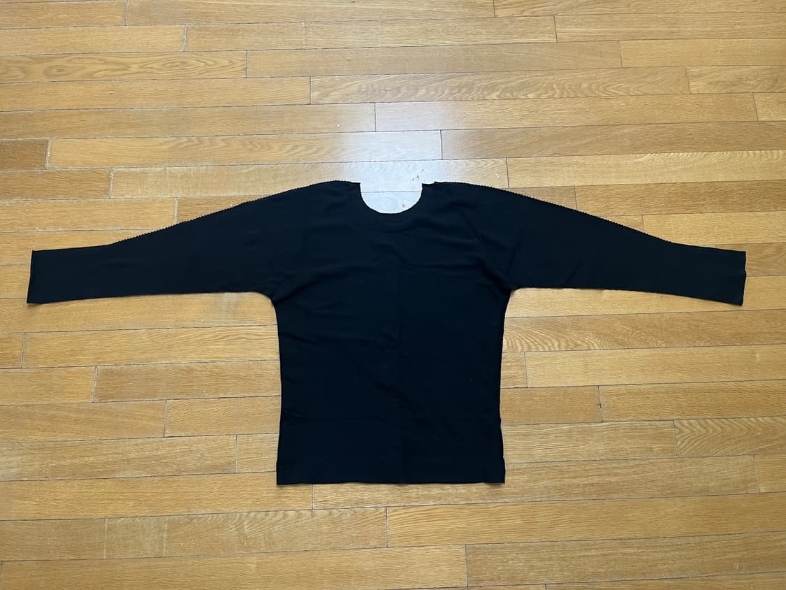 Issey miyake apoc 컷팅 니트 상품이미지1