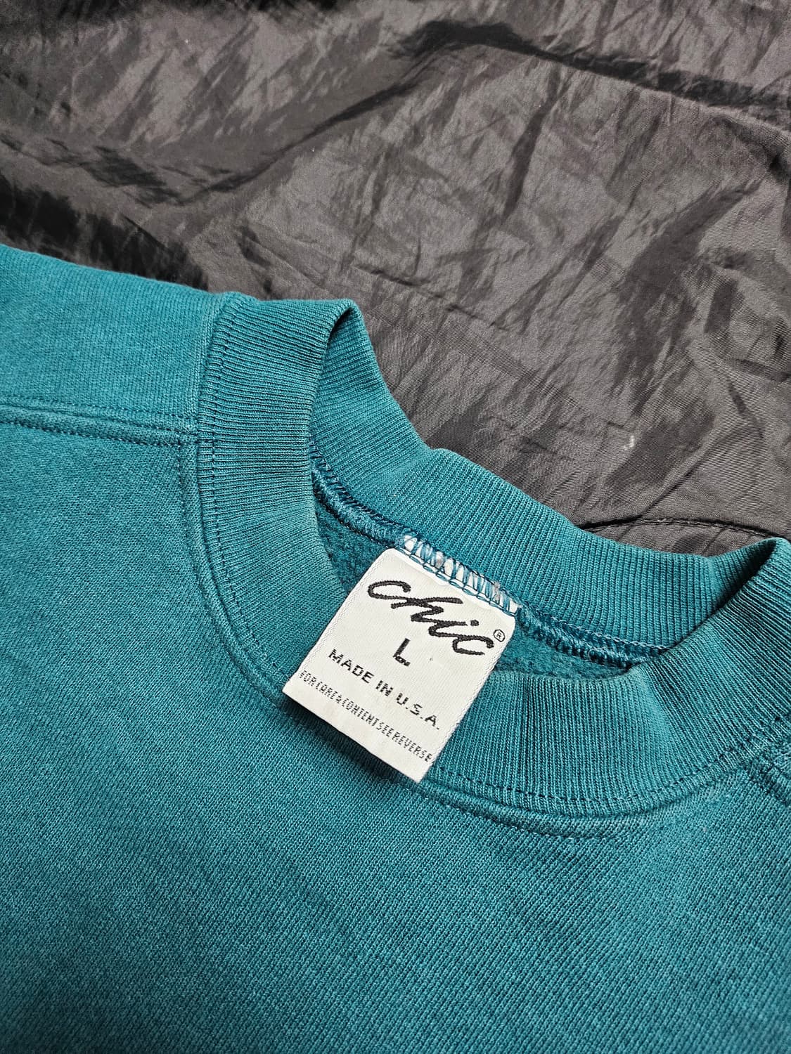 Chic usa 90s 기모 스웻 셔츠 상품이미지4