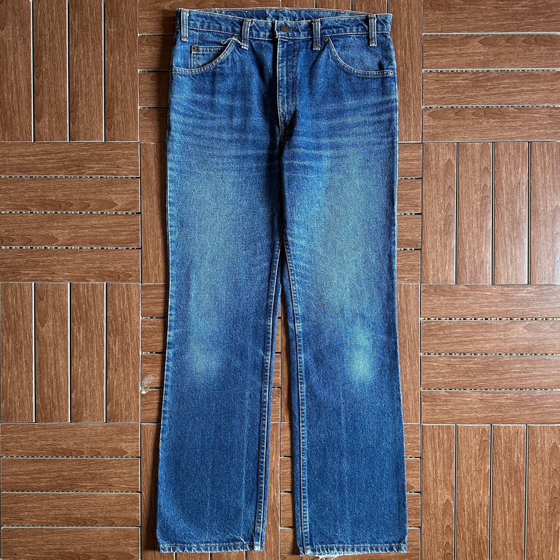 80-90’s Levi’s 517 orange tab denim 상품이미지1