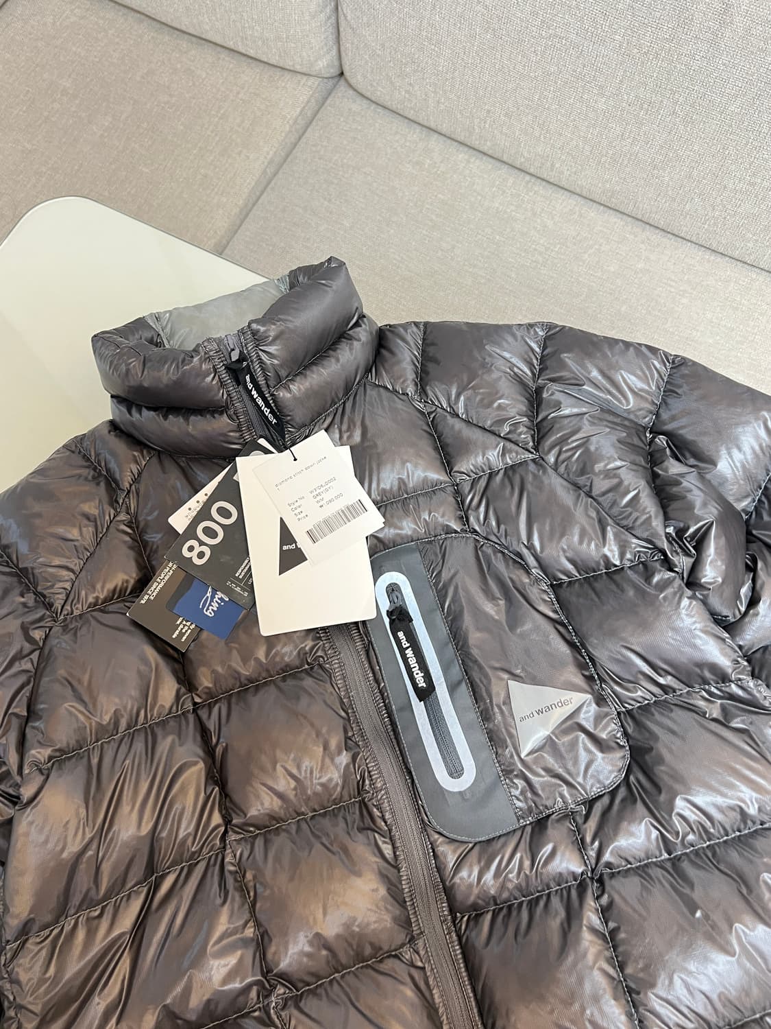 앤드원더 다이아몬드 스티치 다운 WM 상품이미지2