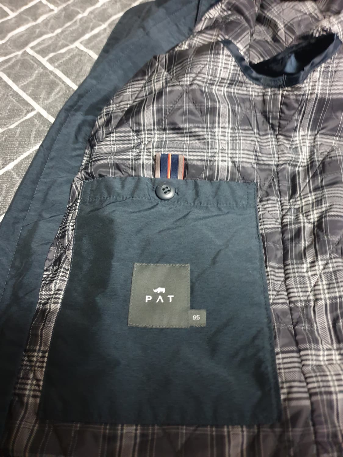 PAT 골프웨어 안감내피 바람막이 자켓 (95) 상품이미지6