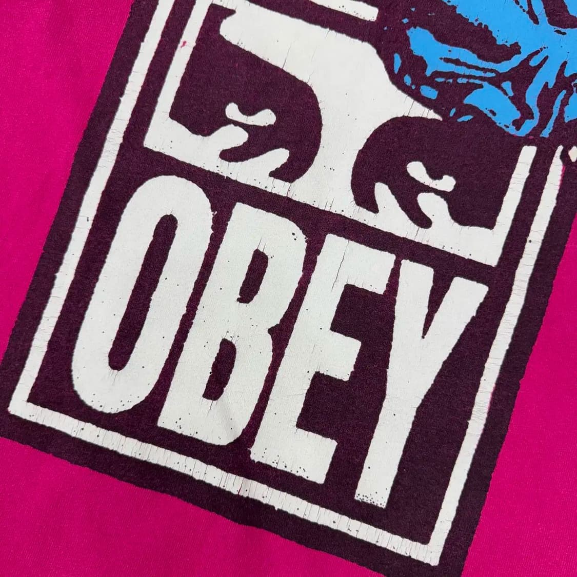 M OBEY 오베이 엔젤 헤비웨이트 클래식 박스 반팔티 상품이미지5