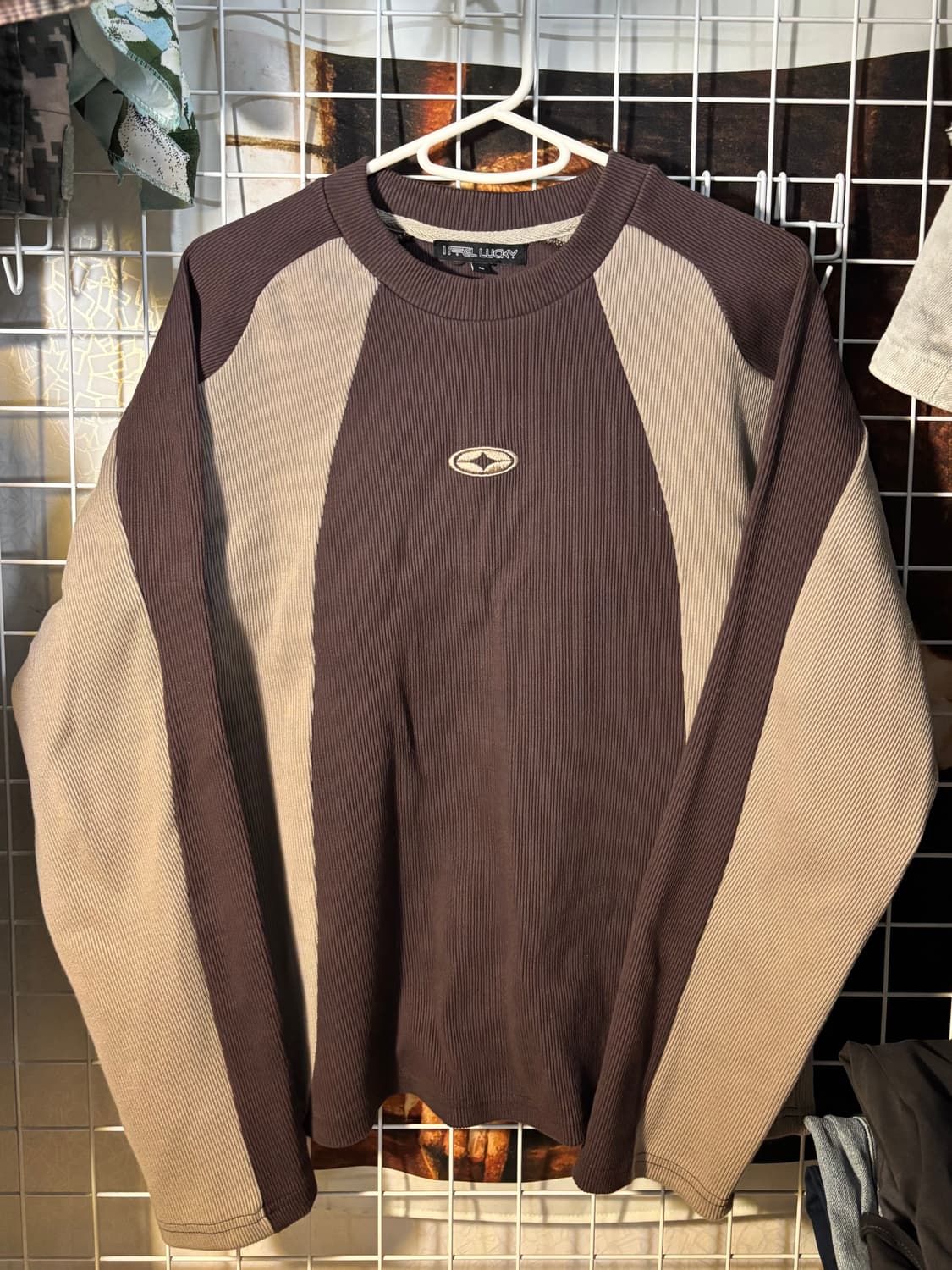 아이필러키 커브드 라인 니트 M 상품이미지3