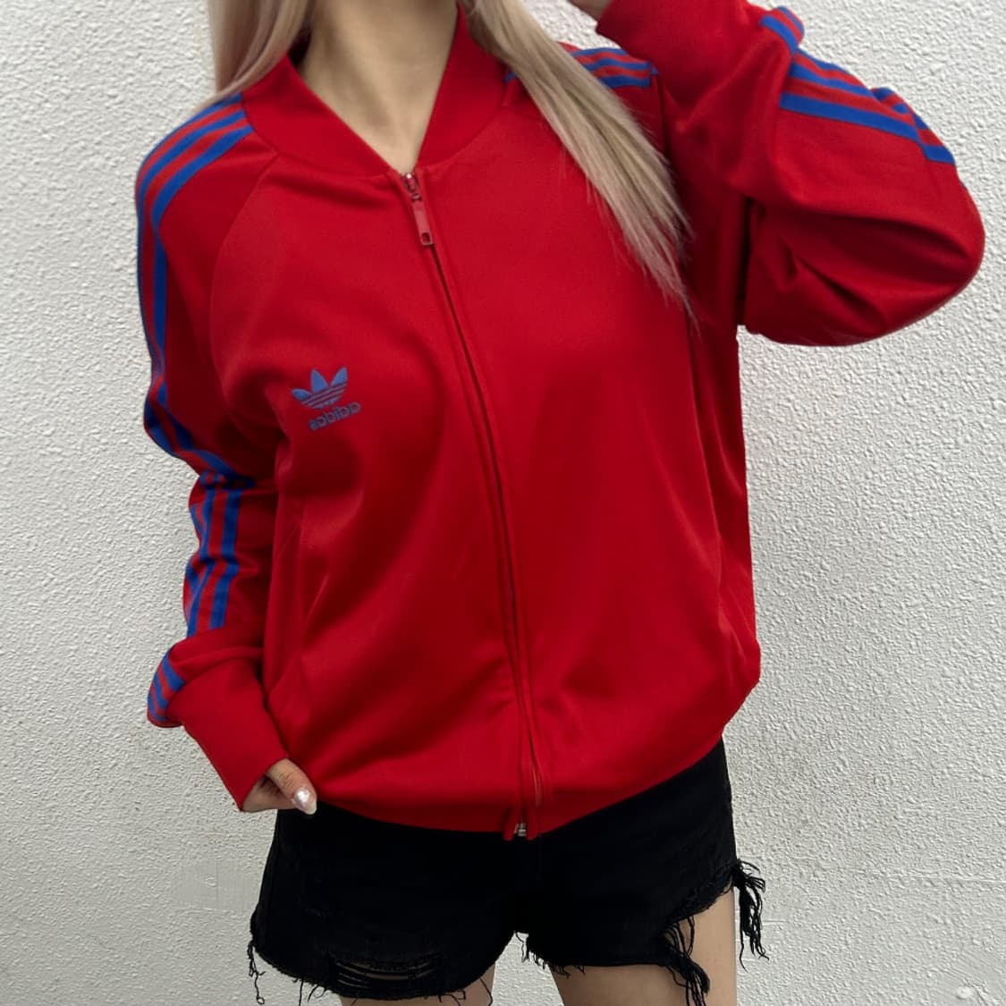 아디다스 블루라인 레드 트랙탑 95 상품이미지2