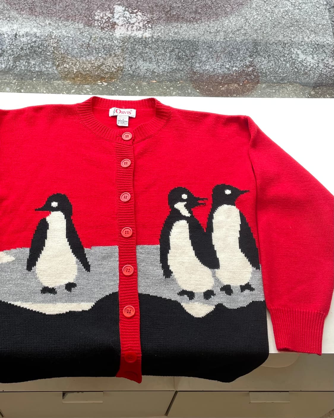 Orvis “Penguin” Cardigan 🐧 오르비스 펭귄 가디건 상품이미지9