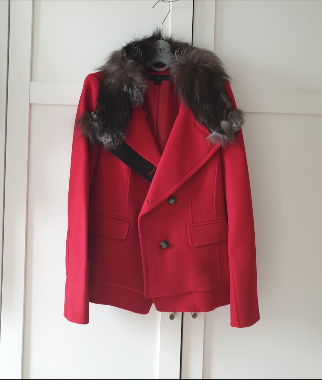 비키 레드울자켓 퍼지켓 새제품 viki 상품이미지1