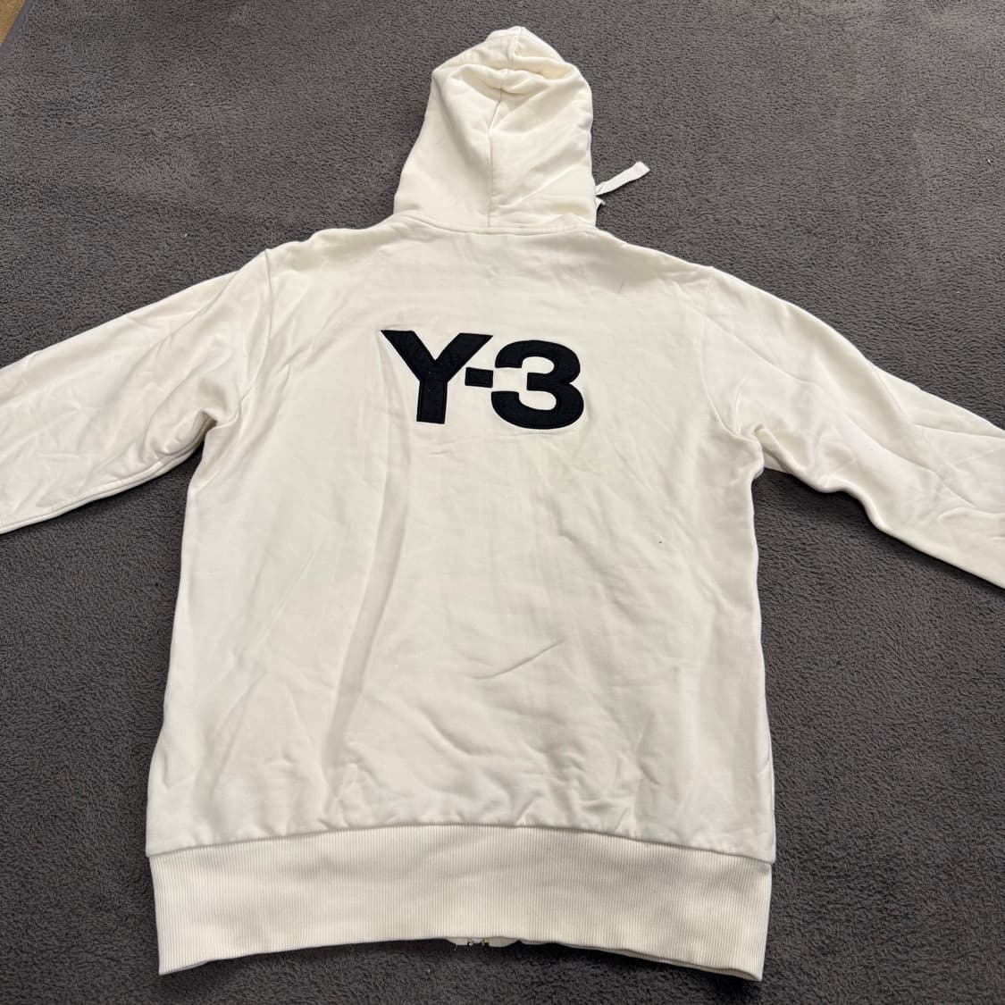 [정품/S] Y-3 화이트 후드 집업 자켓 c1 상품이미지4
