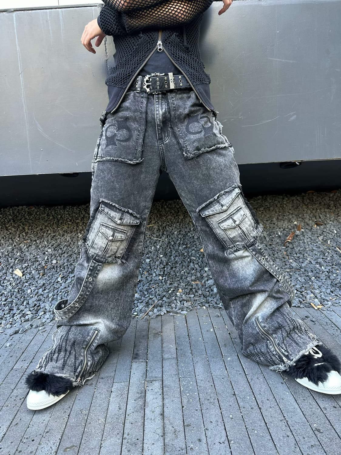 Le Losange X M-Hood Flare jeans 상품이미지5
