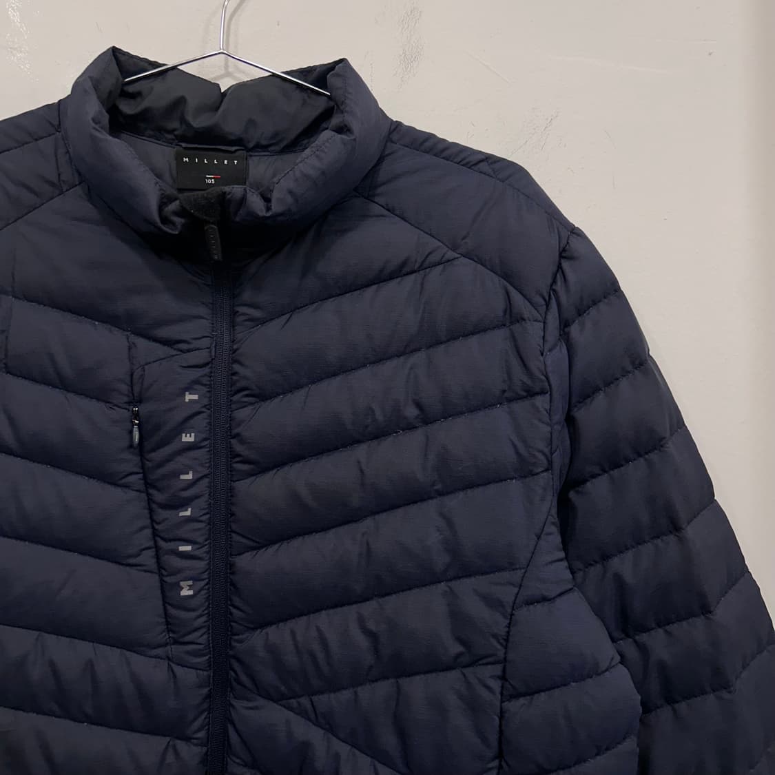 밀레 덕다운 사선퀼팅 경량 패딩자켓 상품이미지1