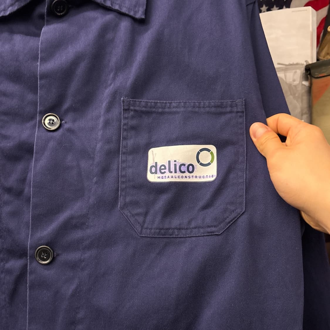 90s 프렌치 워크자켓 / 빈티지 초어자켓 워크웨어 N977 상품이미지6