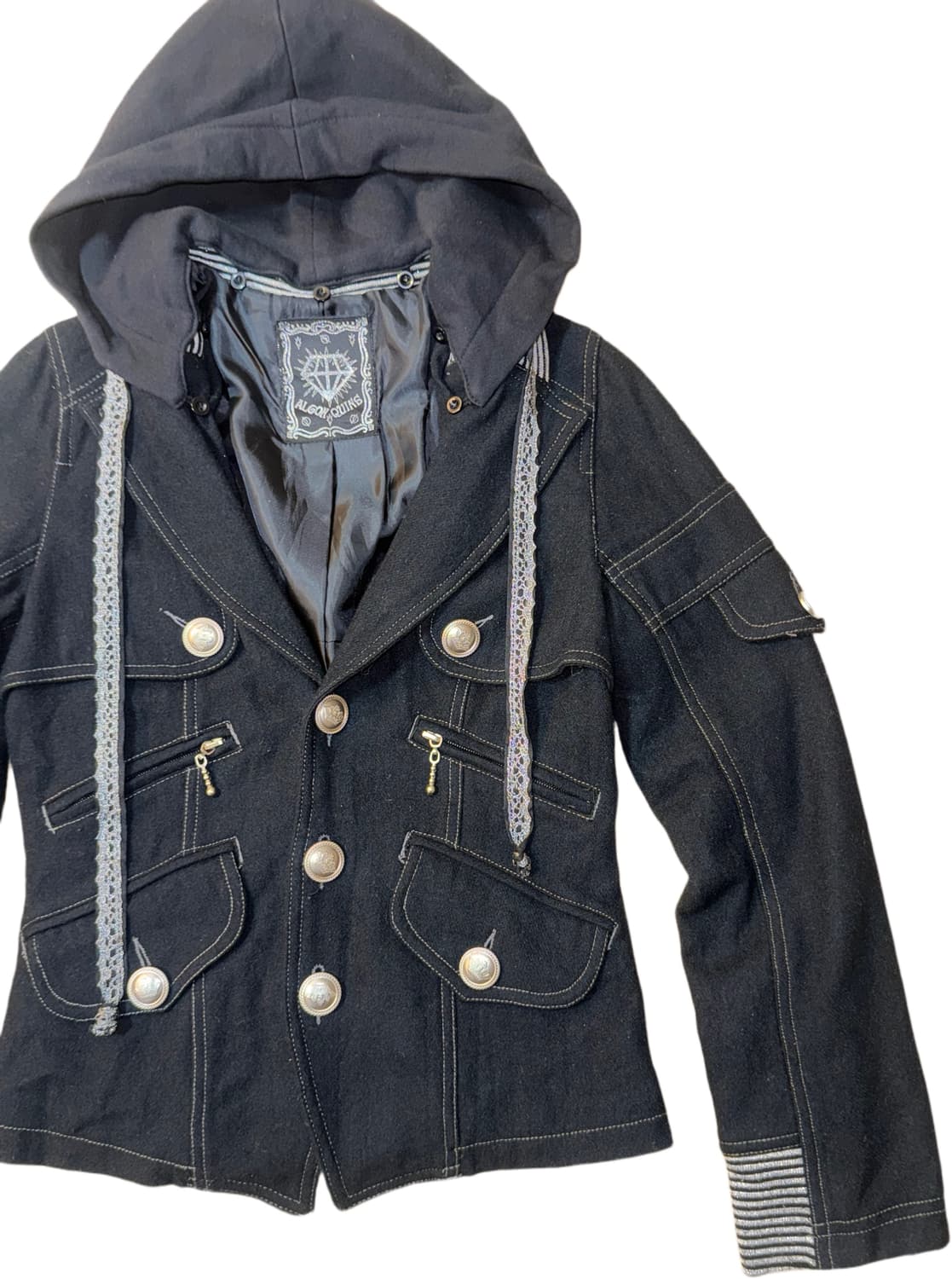 알곤퀸즈 Y2K 갸루스타일 자켓 상품이미지2