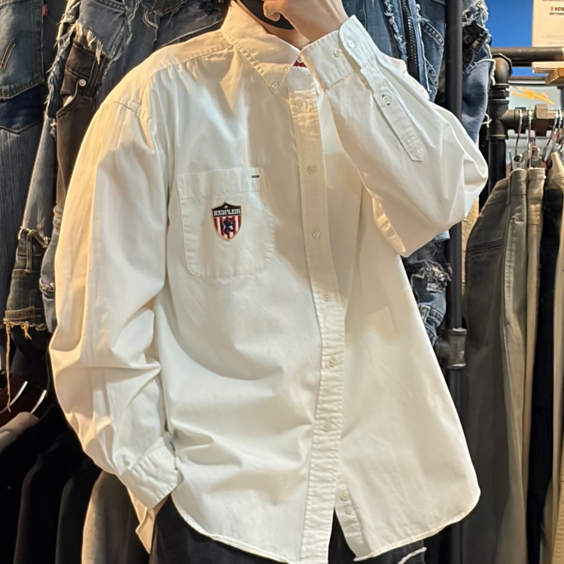 [NO.9] 타미힐피거 화이트 셔츠 상품이미지4