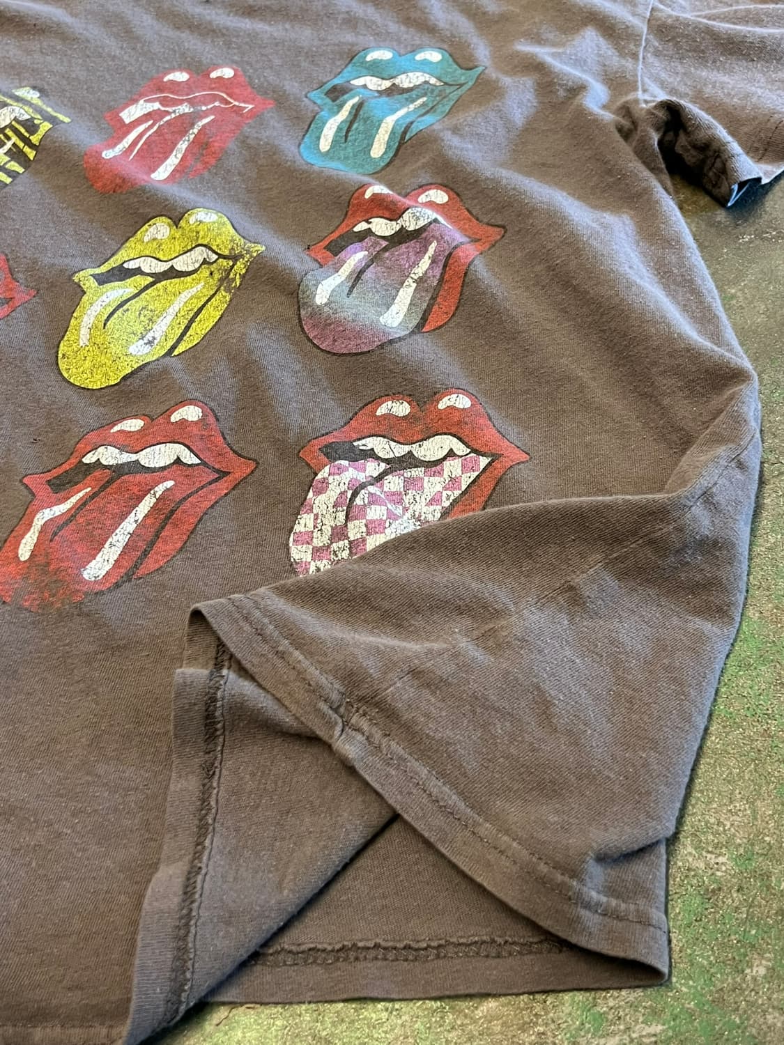 2021 [M] 롤링스톤즈 텅 로고 그래픽 밴드 티셔츠 상품이미지5