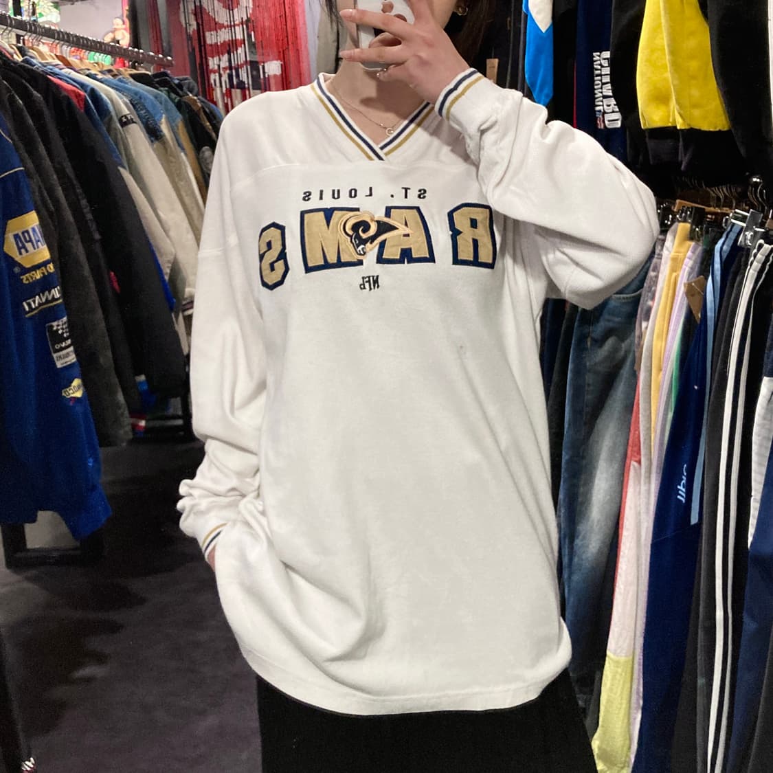 [IM] NFL 세인트루이스 램스 롱슬리브 져지 상품이미지1