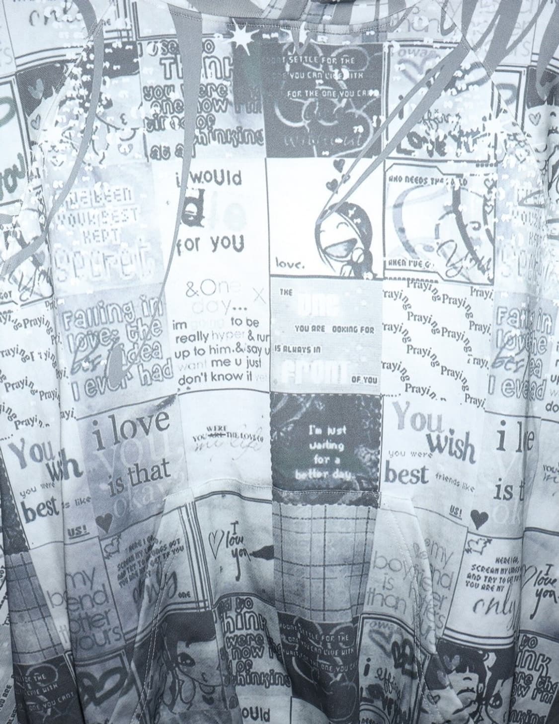 Praying  Myspace Hoodie Ssize 상품이미지5