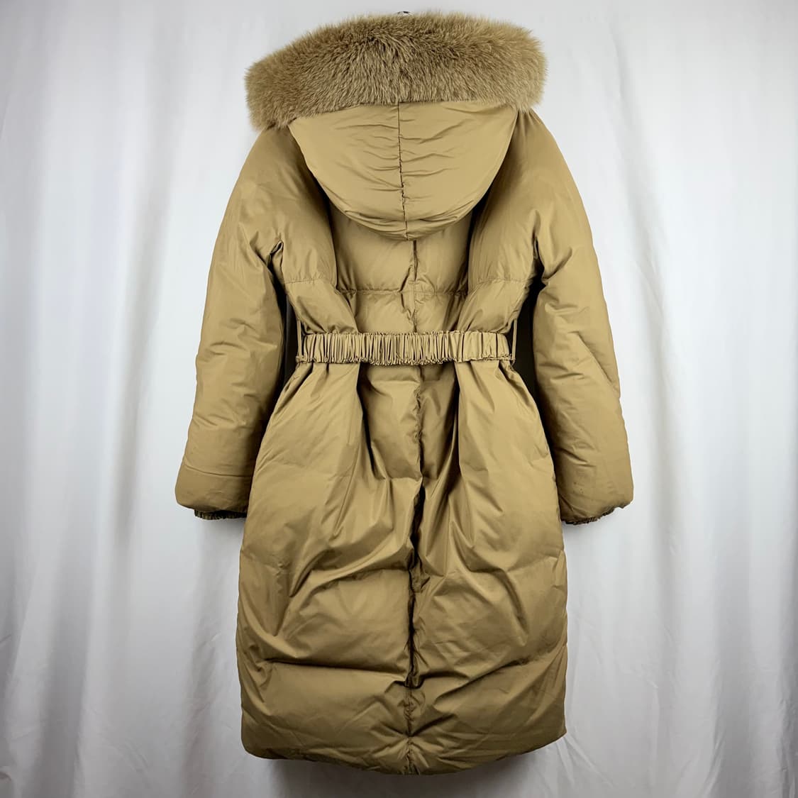 (F) 시스템 우먼스 폭스퍼 구스다운 롱 패딩 상품이미지7