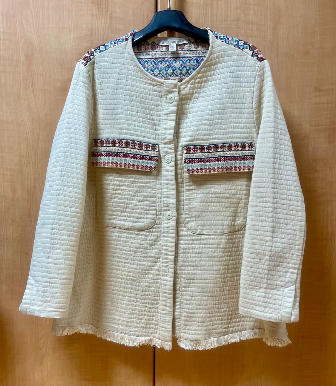 ZARA TRF/ 자라 에스닉 자수 퀼팅 자켓 L (간절기용) 상품이미지2