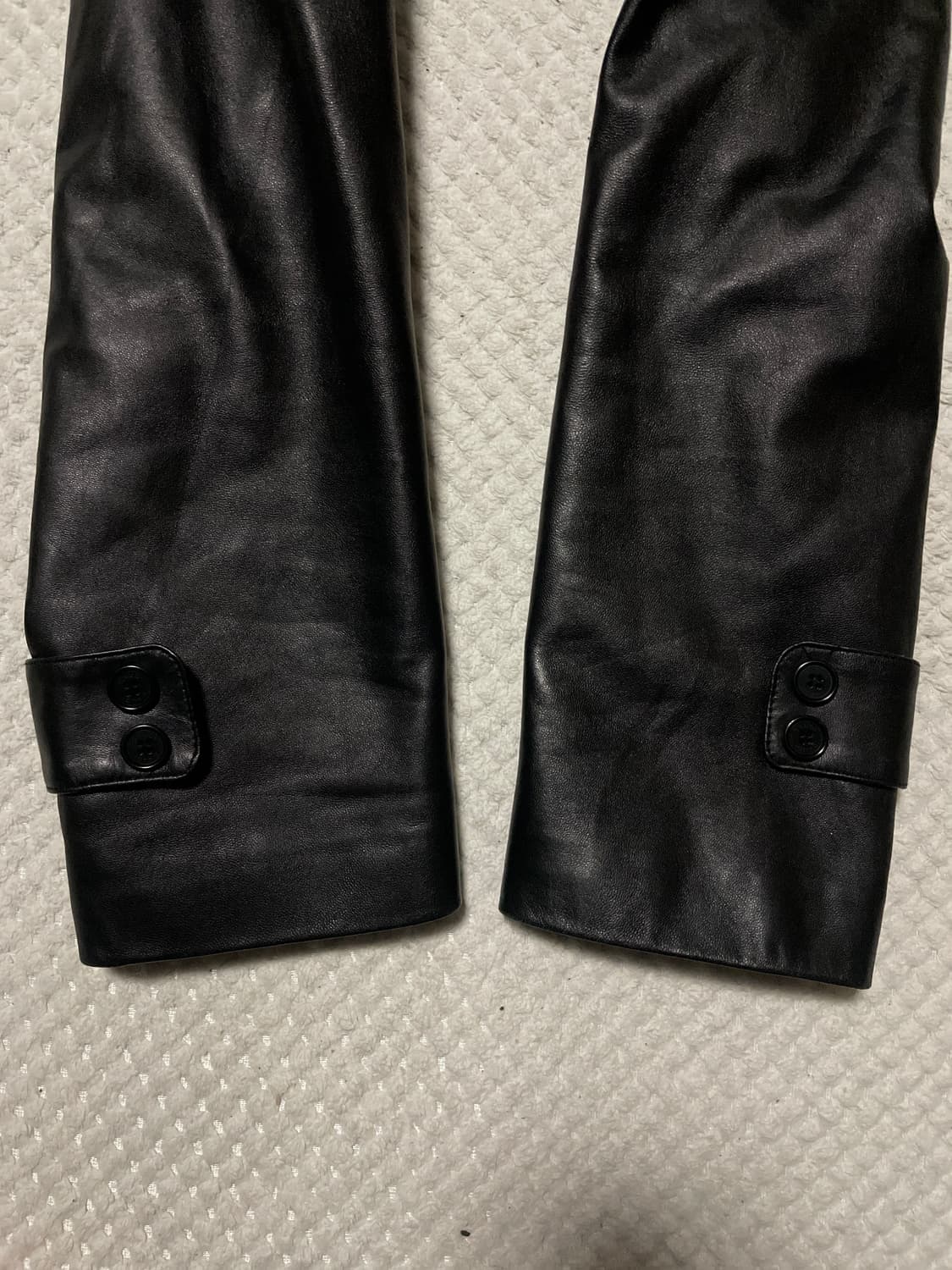 GAUDI 웨스턴 무드 램스킨 양가죽 레더 카 코트 상품이미지5