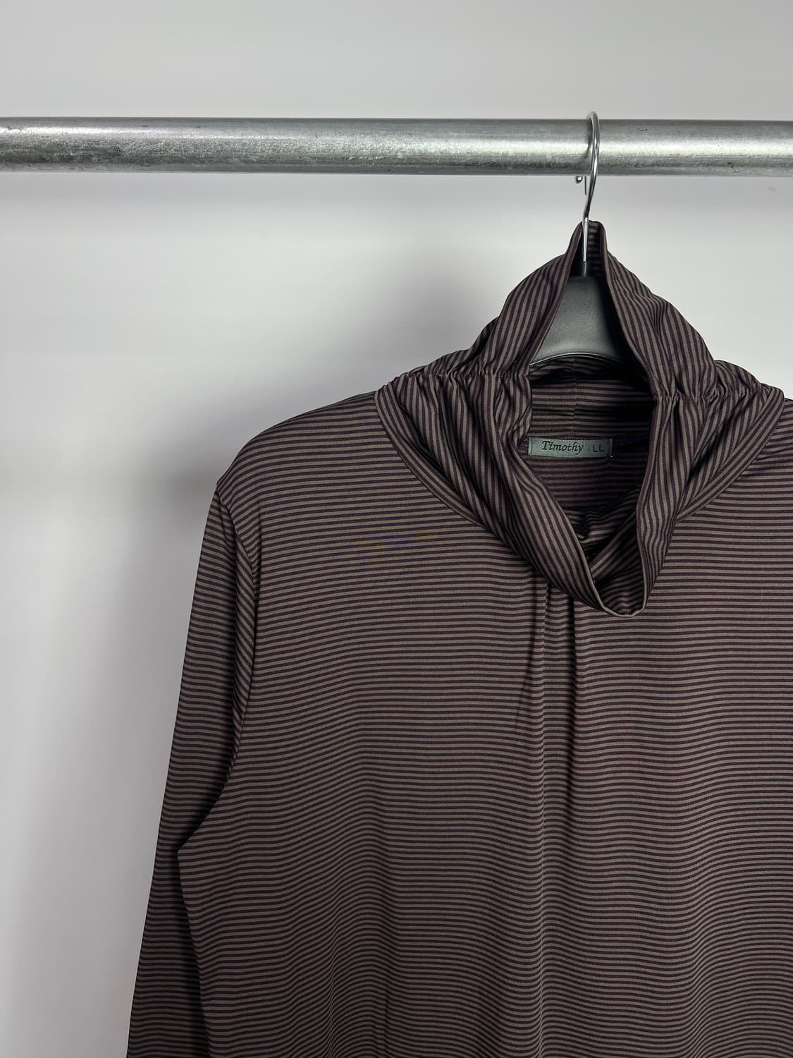 TIMOTHY 터틀넥 스트라이프 롱 슬리브  상품이미지2