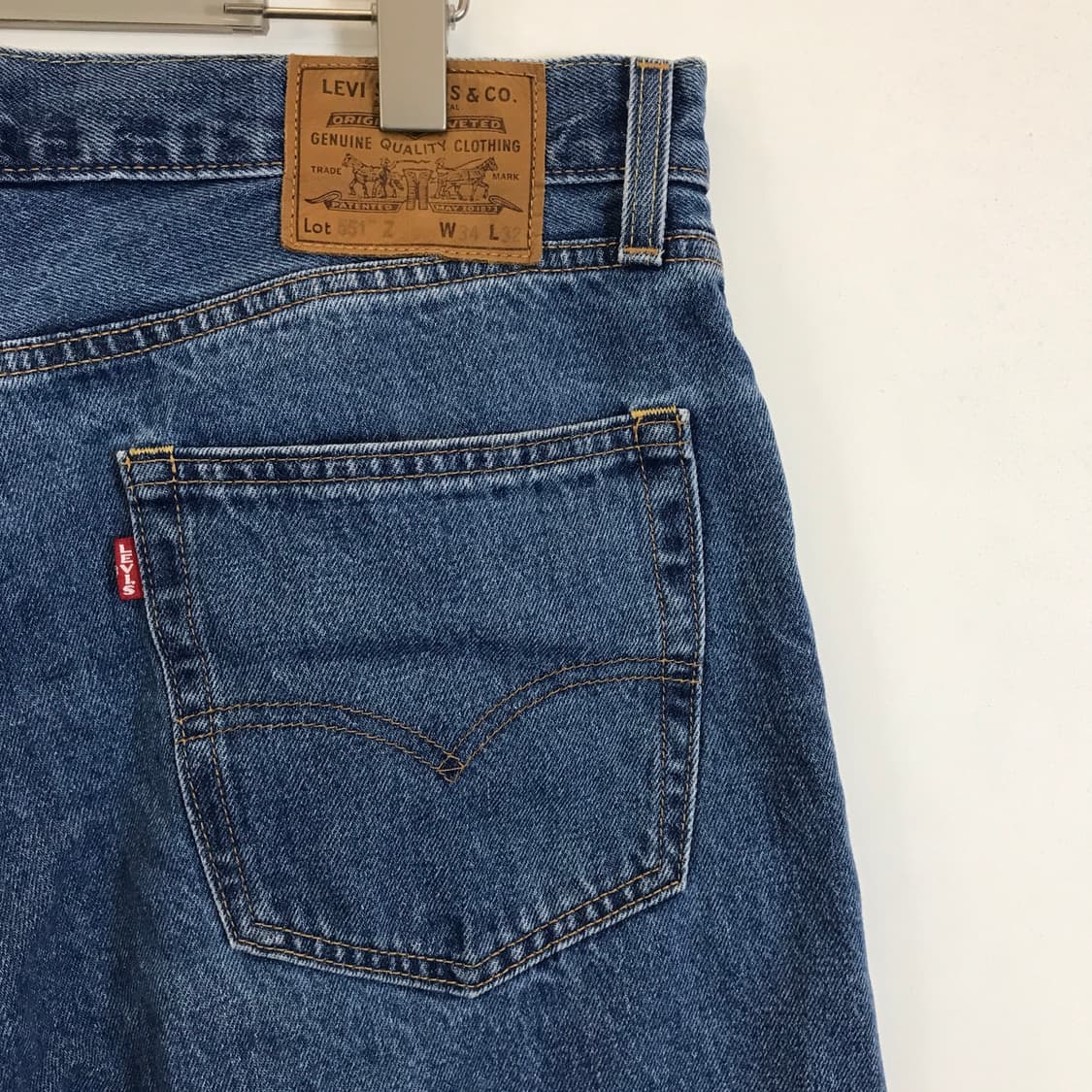 LEVIS 리바이스 551Z 빅E탭 청바지 [34] 상품이미지4