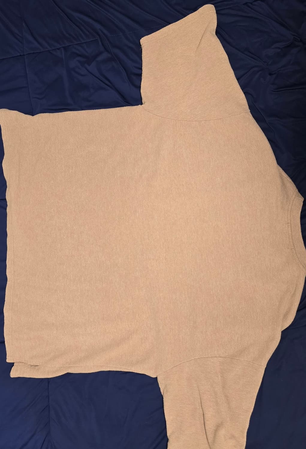 acon 아콘스튜디오 베이직 박스핏 분또 트임 반팔티셔츠 (베이지) 상품이미지6