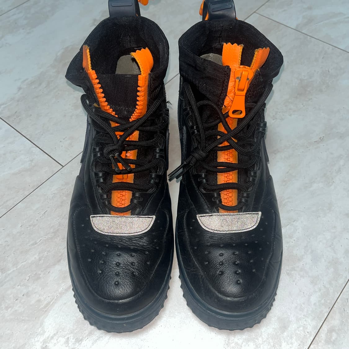 NIKE 나이키 에어포스 1 하이 윈터 고어텍스 블랙 275 상품이미지6